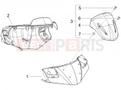 gilera 2007 Runner 125 VX 4T Handlebars coverages