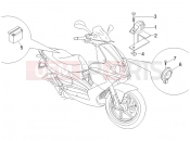 gilera 2007 Runner 125 VX 4T Remote control switches - Battery - Horn