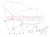 gilera 2007 Runner 125 VX 4T Saddle/seats