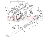 gilera 2007 Runner 125 VX 4T -SC- Crankcase cover - Crankcase cooling