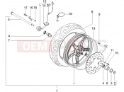 gilera 2007 Runner 125 VX 4T Serie Speciale Front wheel