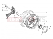 gilera 2005 Runner 200 VXR 4T Rear wheel