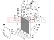 Cooling system - Gilera Runner 200 VXR 4T 2006