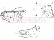Handlebars coverages - Gilera Runner 200 VXR 4T 2006