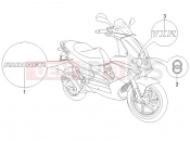 Plates - Emblems - Gilera Runner 200 VXR 4T 2006