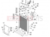 gilera 2007 Runner 200 VXR 4T (ZAPM464) Cooling system