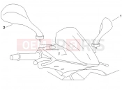 gilera 2007 Runner 200 VXR 4T (ZAPM464) Driving mirror/s