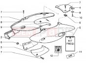 gilera Stalker 50 Side covers