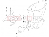 gilera 2005 Stalker 50 Central cover - Footrests
