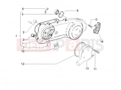 gilera 2006 Stalker 50 Crankcase cover - Crankcase cooling