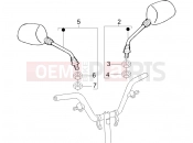 gilera 2006 Stalker 50 Driving mirror/s