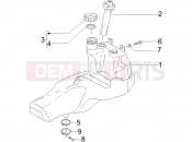 gilera 2006 Stalker 50 Fuel tank