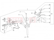 gilera 2006 Stalker 50 Handlebars - Master cil.