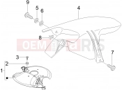 gilera 2006 Stalker 50 Wheel huosing - Mudguard