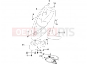 GILERA Stalker 50 Front shield