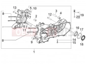 gilera 2010 Stalker 50 Crankcase