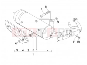 gilera 2010 Stalker 50 Silencer