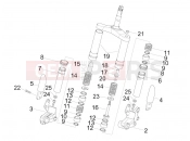 gilera 2011 Stalker 50 Fork's components (Wuxi Top)