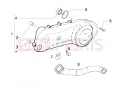 gilera 2012 Stalker 50 Crankcase cover - Crankcase cooling