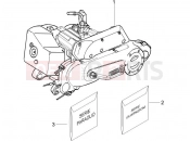 gilera 2012 Stalker 50 Engine, assembly