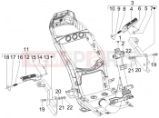 gilera 2012 Stalker 50 Frame/bodywork