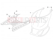 gilera 2009 Stalker 50 Naked Central cover - Footrests