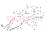 gilera 2009 Stalker 50 Naked Side cover - Spoiler
