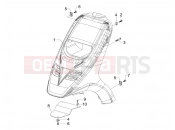 gilera 2008 Storm 50 Front shield