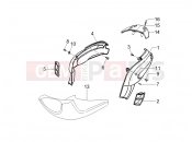 gilera 2008 Storm 50 Side cover - Spoiler