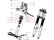Front-wheel suspension - Gilera Surfer
