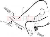 Transmissions-switch-Driving mirror - Gilera Surfer