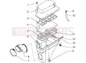 gilera Zulu Air cleaner