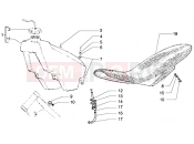 gilera Zulu Tank-saddle
