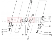 gilera Runner VX Front fork