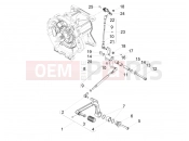 Gear lever - Motoguzzi Audace 1400 ABS (USA) 2016