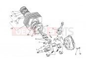 Crankshaft cpl. - Motoguzzi Nevada 750 S 2010