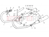Exhaust unit - Motoguzzi Nevada 750 S 2010