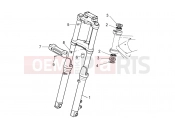 Front fork I - Motoguzzi Nevada 750 S 2010