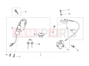 Lock hardware kit - Motoguzzi Nevada 750 S 2010