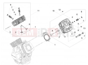 Cylinder head - valves - Motoguzzi V9 Roamer 850 ABS 2016