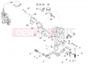 MOTOGUZZI V 85 TT e4 ABS 2019 (EMEA) Rear master cylinder
