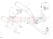 DUCATI 2008 Sportclassic 1000 EXHAUST SYSTEM » EXHAUST SYSTEM