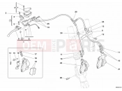 DUCATI Multistrada 1100 S FRONT BRAKE SYSTEM » BRAKING SYSTEM