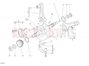 DUCATI Multistrada 1100 S CRANKSHAFT » ENGINE CASE