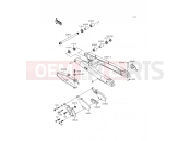 Swing Arm - Kawasaki KDX200 (KDX200-E6) 1994