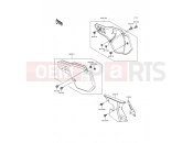 Side Cover/Chain Case - Kawasaki KDX200 (KDX200-E6) 1994
