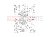 Crankcase - Kawasaki KLE500 (KLE500-A4) 1994
