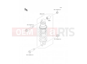 Shock Absorber(s) - Kawasaki KLE500 (KLE500-A4) 1994