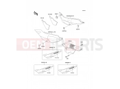 Side Covers/Chain Cover - Kawasaki KLE500 (KLE500-A4) 1994