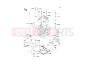 Cylinder Head - Kawasaki KLX250 (KLX250-E2) 1994